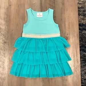 Hanna Andersson Blue Dress 3T